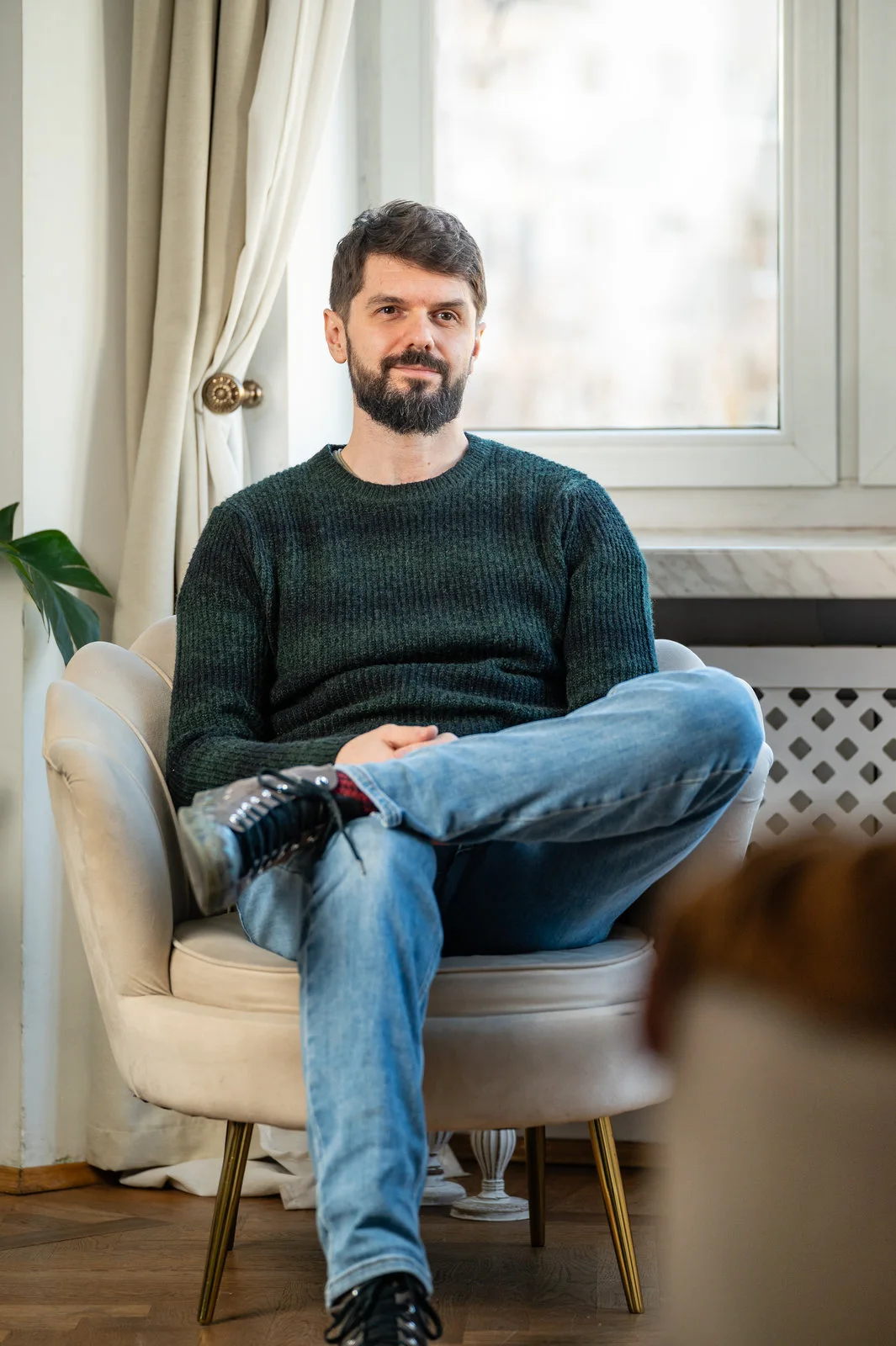 Kreatywny portret ekspercki do publikacji i mediów